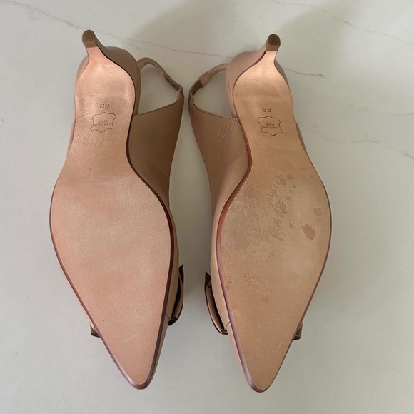 Womens Talbots Tan Leather Sling 👠, Size 8 - Picture 6 of 6